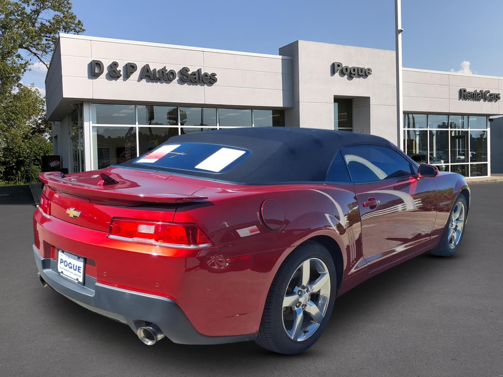 Used 2015 Chevrolet Camaro 1LT with VIN 2G1FD3D36F9210159 for sale in Greenville, KY