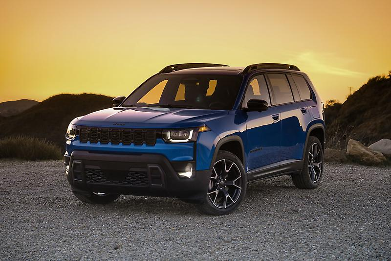 2026 Jeep Cherokee parked at sunset